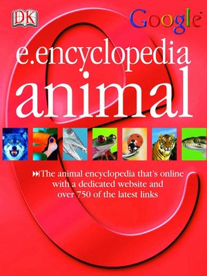 cover image of e.encyclopedia animal